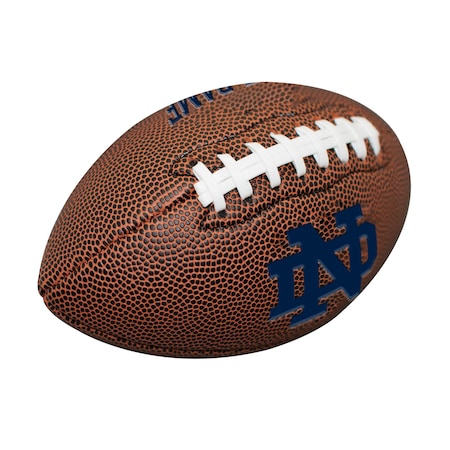 Logo Brands Notre Dame Mini Size Composite Football 190-93MC-1